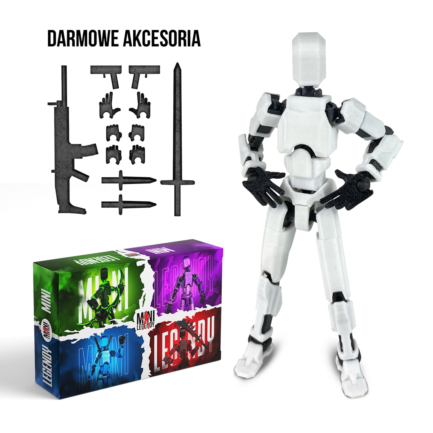 Mini Legendy - Biały